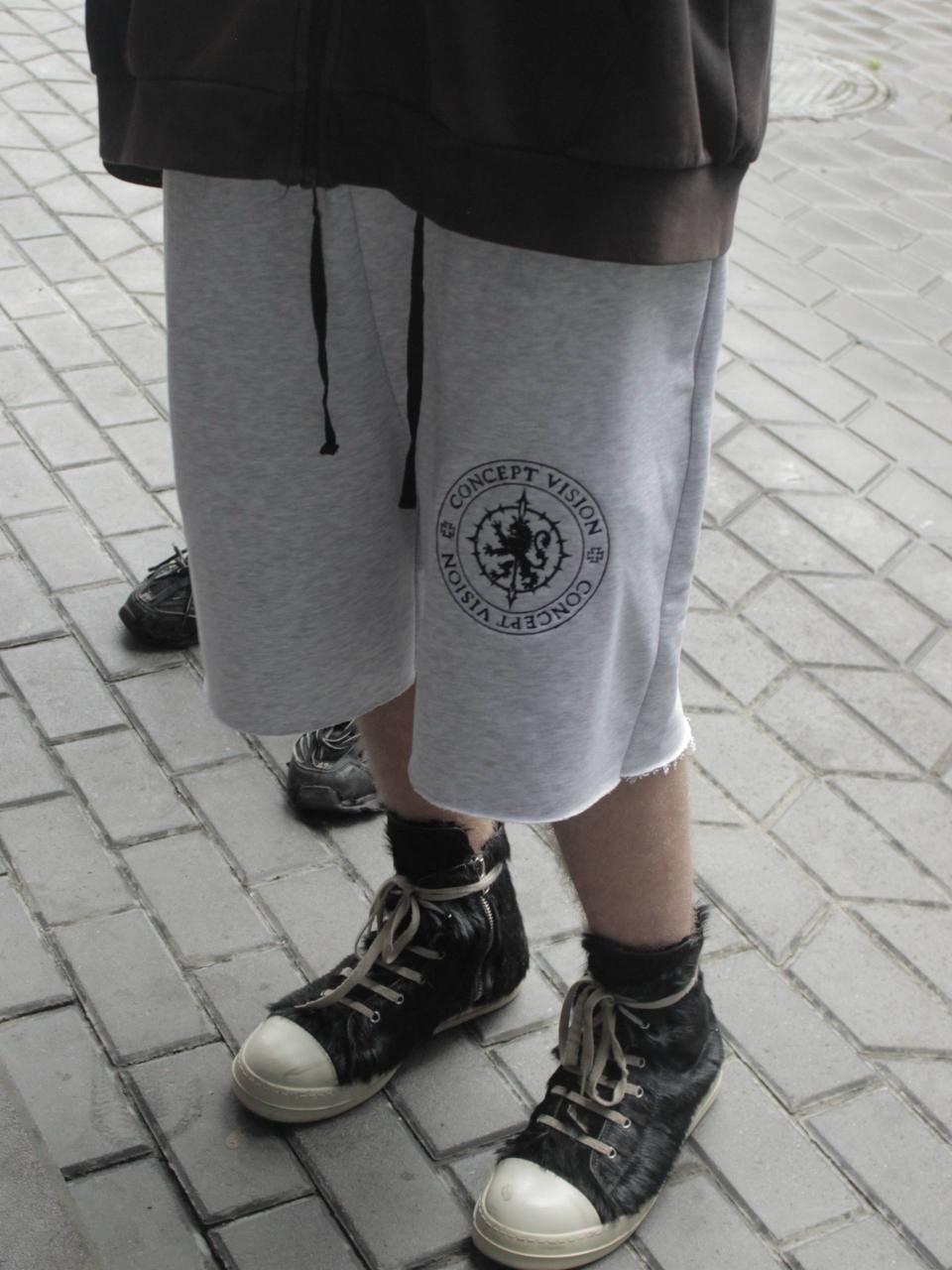 "BELGIUM" SHORTS GREY